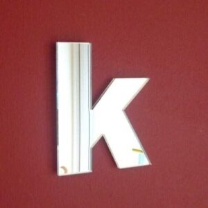 Lower Case Letter K Mirrors - 25cm
