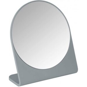 make-up mirror Marcon19 cm polystyrene grey