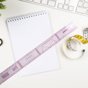 Measuring Ruler Tailor Yardstick Cloth Cutting Ruler Sewing Patchwork Footage for Quickly Measuring Accessories