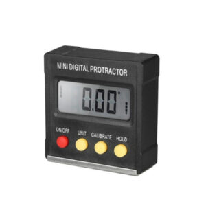 Mini Inclinometer with Magnetic Digital Display Angle Ruler Inclination Box Protractor Angle Meter Inclinometer Level Meter