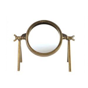 mirror Demey 18 x 11 x 14 cm steel gold