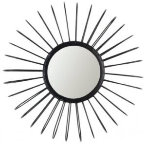 mirror Selena 50 cm steel/glass black