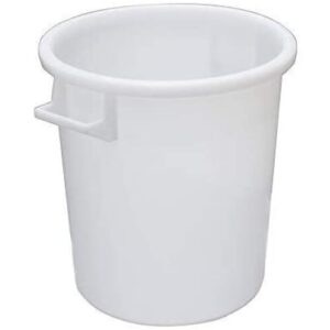 Mr Bucket Man Plasterers Mixing Bucket 50L Or 2 Bag Mix White