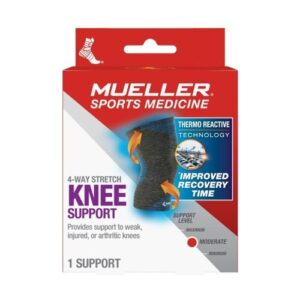 Mueller 4-Way Stretch Knit Knee Support