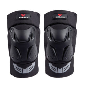 New 14.2-19.7inch Universal Motorcycle Racing Knee Pads Armor Protective Guard Black