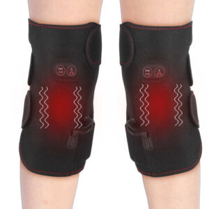 New 45-65 Electric Heated Knee Pads Men Women Vibration Massage Far Infrared Middle-Aged Elderly Warm Wrap Pain Relief Heating Massage Knee