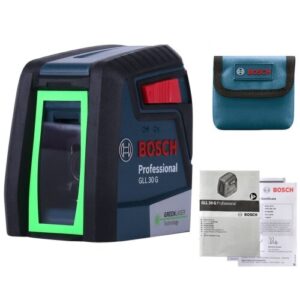 New BOSCH GLL30G Laser Level High Precision Green Light Two-Line Horizontal And Vertical Laser Level Light Tool