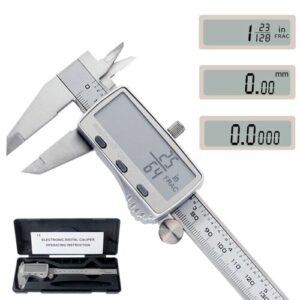 New DANIU Digital Caliper 0-150mm Metric/Inch/Fraction Electronic Vernier Calipers Stainless Steel Micrometer