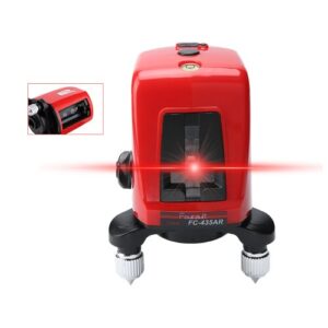 New Foucault FC-435AR Mini Portable 3D Self-Leveling Red Laser Level Device 360 Distance Meter for Laser Line Meas