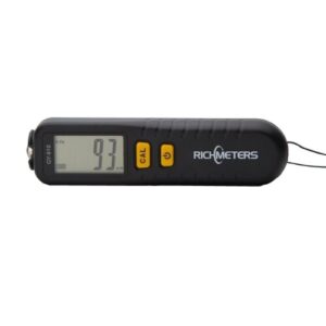 New RICHMETERS GY910 Digital Coating Thickness Gauge 1 micron/0-1300 Car Paint Film Thickness Tester Me