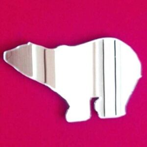 Polar Bear Mirror - 35cm x 25cm