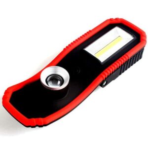 Portable COB High Power LED Work Light Battery Powered Zooming Camping Light for Outdooor
