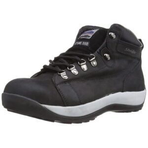 Portwest Mens Steelite Mid Cut Nubuck SB Safety Shoes FW31 Black 8 UK