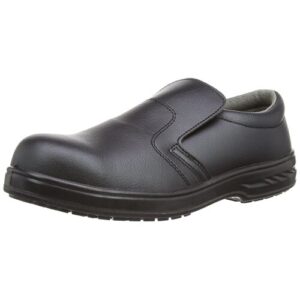 Portwest Mens Steelite Slip On S2 Safety Shoes FW81 Black 11 UK