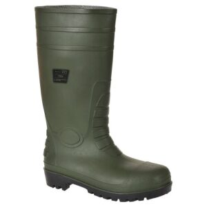Portwest Mens Steelite Total Wellington S5 Safety Shoes FW95 Green 10 UK