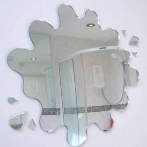 Puddle Mirrors with Six Splash Mirrors - 12cm x 11cm