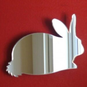 Rabbit Mirrors - 12cm x 9cm