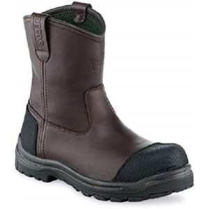 Red Wing 3278 Mens 9 Inch Brown Waterproof Rigger Safety Boot Metal Free Vibram