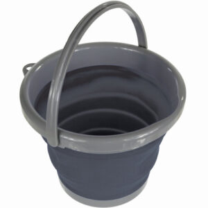 Regatta 5L Lightweight Packable Folding Bucket - Ebony Grey