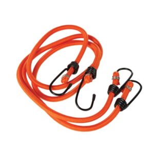 Regatta Bungee Cords with Hooks 90cm Orange For Camping