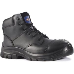 Rock Fall Pro Man Arizona S3 Black Composite Toe Cap Bump Cap Safety Boots PPE