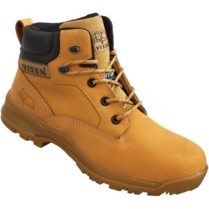 Rock Fall Vixen VX950C Onyx 100% Non-Metallic Waterproof Ladies Safety Boots - VX950C - Honey