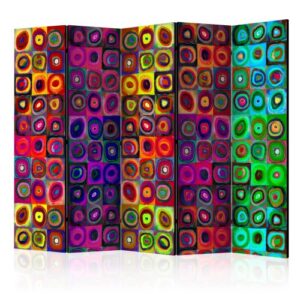 Room Divider - Colorful Abstract Art II [Room Dividers]