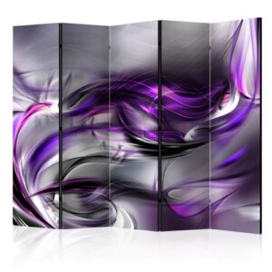 Room Divider - Purple Swirls II [Room Dividers]