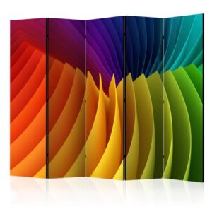 Room Divider - Rainbow Wave II [Room Dividers]