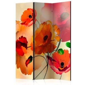 Room Divider - Velvet Poppies [Room Dividers]