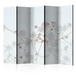 Room Divider - White Flowers II [Room Dividers]