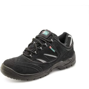 Safety Footwear Black Dual Density Trainer Shoe Sizes 5-13 HGCDDTBBS