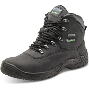 Safety Work Boots Black Thinsulate Lining Steel Toecap & Midsole S3