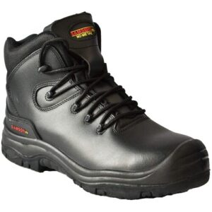 Samson XL 7011 S3 SRC Black Waterproof Hiker Style Composite Toe Safety Boots