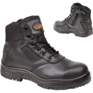 Samson XL 7109 S3 SRC HRO Black Composite Toe Cap Metal Free Zip Up Safety Boots
