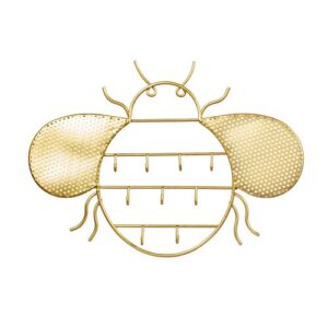 Sass & Belle Gold Bee Jewellery Hanger