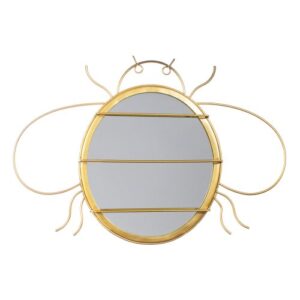 Sass & Belle Gold Bee Mirror & Jewellery Hanger