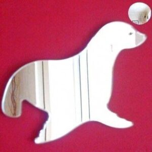 Seal and Ball Mirror - 45 x 36 cm