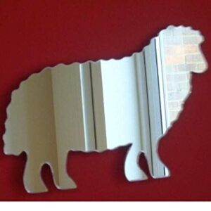Sheep Mirror - 35cm x 25cm