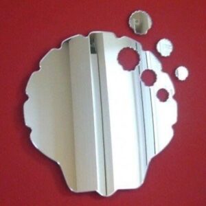 Shells out of Shell Wall Mirror - 20cm x 19cm