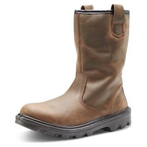 SHERPA DUAL DENSITY POLYURETHANE RUBBER RIGGER BOOT BROWN 12
