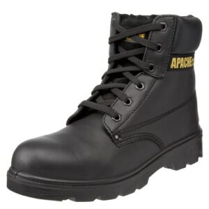 Sterling Safetywear Apache Men's AP300 Safety Boots Black 12 UK