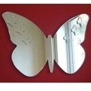 Super Cool Creations Butterflies on Butterfly Mirror - 35cm x 24cm