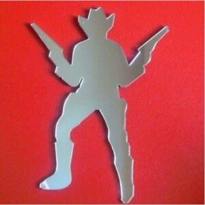 Super Cool Creations Cowboy Mirror - 45cm x 32cm