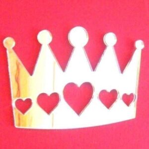Super Cool Creations Crown of Hearts - 12cm x 7cm