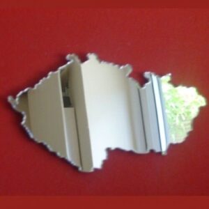 Super Cool Creations Czech Map Mirror - 12cm x 9cm