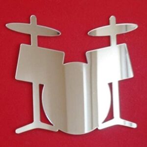 Super Cool Creations Drum Kit Mirror - 12cm x 10cm
