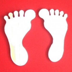 Super Cool Creations Feet Mirrors - Pair of Feet 20cm x 22cm