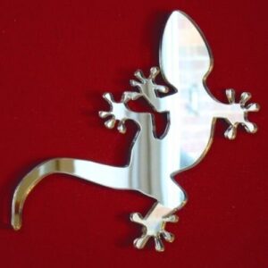 Super Cool Creations Gecko Lizard Mirror - 12cm x 7cm