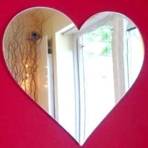 Super Cool Creations Heart Mirror - 20cm x 18cm